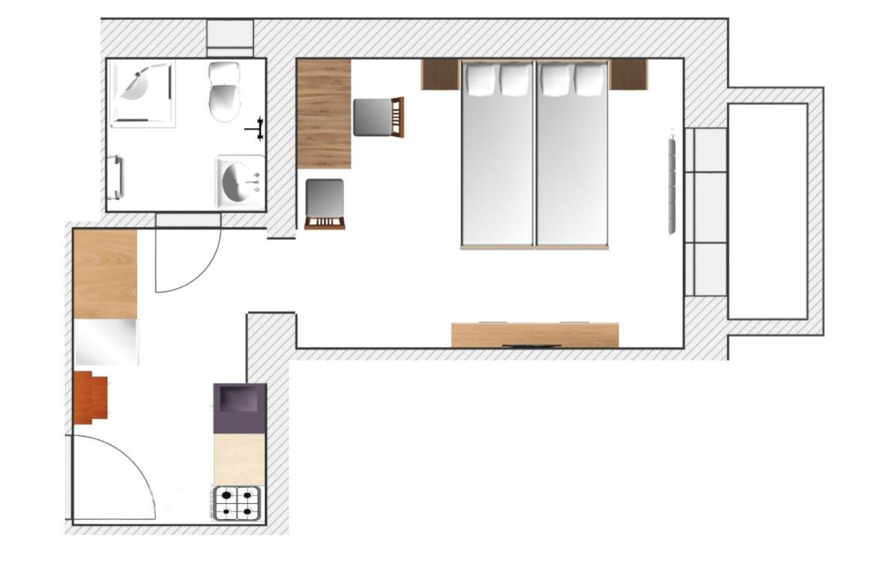 Moon Light Apartment เฮวิซ ภายนอก รูปภาพ